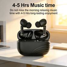 Portable True Wireless TWS Earbuds, High‑Quality Stereo Sound, Built‑In Mic For Clear Voice Calls, Long‑Lasting Battery, Compatible With Android & IOS Devices - White - View 13
