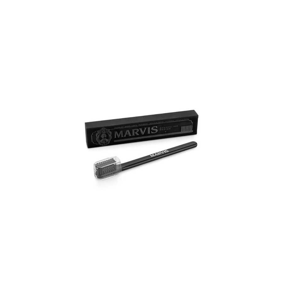 Marvis - Toothbrush In Black - Black - View 1
