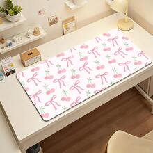 Floral Bow Flower Mouse Pad Non-Slip Stain-Resistant Desk Mat PC Laptop Accessories Leather Office Keyboard Large Game XXL Carpet - View 8