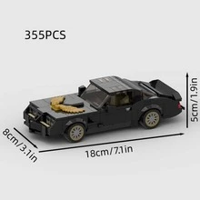 Blue/Red/Black MOC Supercar Racing Classic Building Block Car Model Toy Set, Educational Creative Toy For Children, DIY Assemble Car Model Kit For Adults, City Tech Champion Cup Series, Suitable As Birthday, Halloween, Christmas Gift For Boyfriend, Husband, Children, And For Collection And Home Decoration - Model - View 17