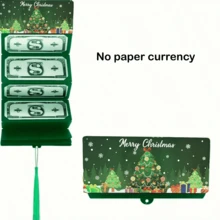 Christmas Cash Envelope Set - Santa Claus & Snowflake Tree Pattern Gift Card Holders, Holiday Red Envelope Money Bags For Christmas/Birthday/Thanksgiving Party, Durable Paper Storage Bags (No Cash Included) - one-size - View 8