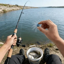 20-Piece Set (10 Sea Urchin Soft Baits+10 Lure Hooks), Wide Belly Crank Hooks, Spherical Floating Biomimetic Realistic Fishing Baits, Suitable For Bass, Trout, Lake, River Freshwater And Seawater Fishing, Perfect Gift For Fishing Enthusias - Multicolor - View 11