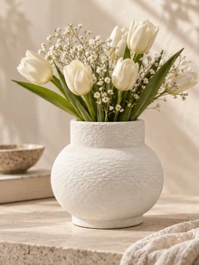 Vase, Home Decor, Living Room Tabletop Ornament, Decorative Vase, Modern Country Style Centerpiece, Kitchen Shelf, Coffee Table, Dining Room, Bathroom, Home Shelf Decoration. - Multicolor - View 16