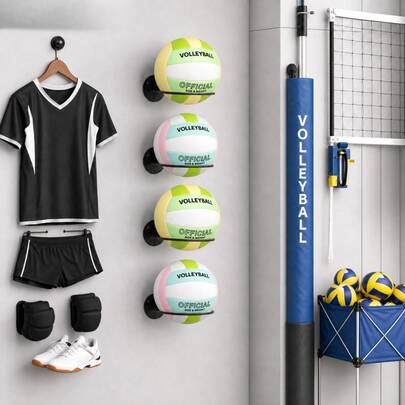 Aufhängungstraining Volleyball Set beinhaltet Aufhängungsballhalter + Volleyball + Luftpumpe, tragbare Aufbewahrung, geeignet für mehrere Ballsportarten, einfache Installation