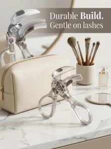 1pc/2pcs Portable Wide-Angle Eyelash Curler With Built-In Comb, Suitable For All Eye Shapes. No Battery Required, Easy To Use, Even Beginners Can Easily Master. Curl, Shape, Lift Eyelashes Without Damaging Them. Designed Specifically For Women. - Multicolor - View 9