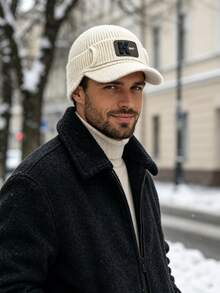 1pc Letter Logo Duck Tongue Baseball Cap, Windproof, Sun Protection, UV Protection, 3D Design, Foldable, Fashionable, Versatile, Elegant, Soft & Comfortable, Breathable, Multi-Functional, Flattering, Face-Slimming, Suitable For Beach, Outdoor, Hiking, Cycling - Multicolor - View 2