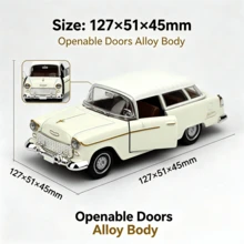 Model Mobil Klasik Vintage dari Paduan Logam, Mobil Konvertibel Atap Keras Realistis untuk Koleksi, Dekorasi Meja/Pintu Masuk, Hadiah Ulang Tahun, Natal, Halloween, Hadiah Kecil untuk Pesta Paskah, Pengisi Kotak Hadiah, Hadiah Liburan - MultiWarna - View 5