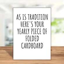OBOVAY 1pc Premium Paper Humorous Traditional Folding Greeting Card, Universal Christmas Holiday Greeting With Envelope, Warm, Funny, Playful, Express Love And Joy To Family, Friends, Colleagues, Suitable For All Occasions, Christmas Card With Envelope - A - View 3