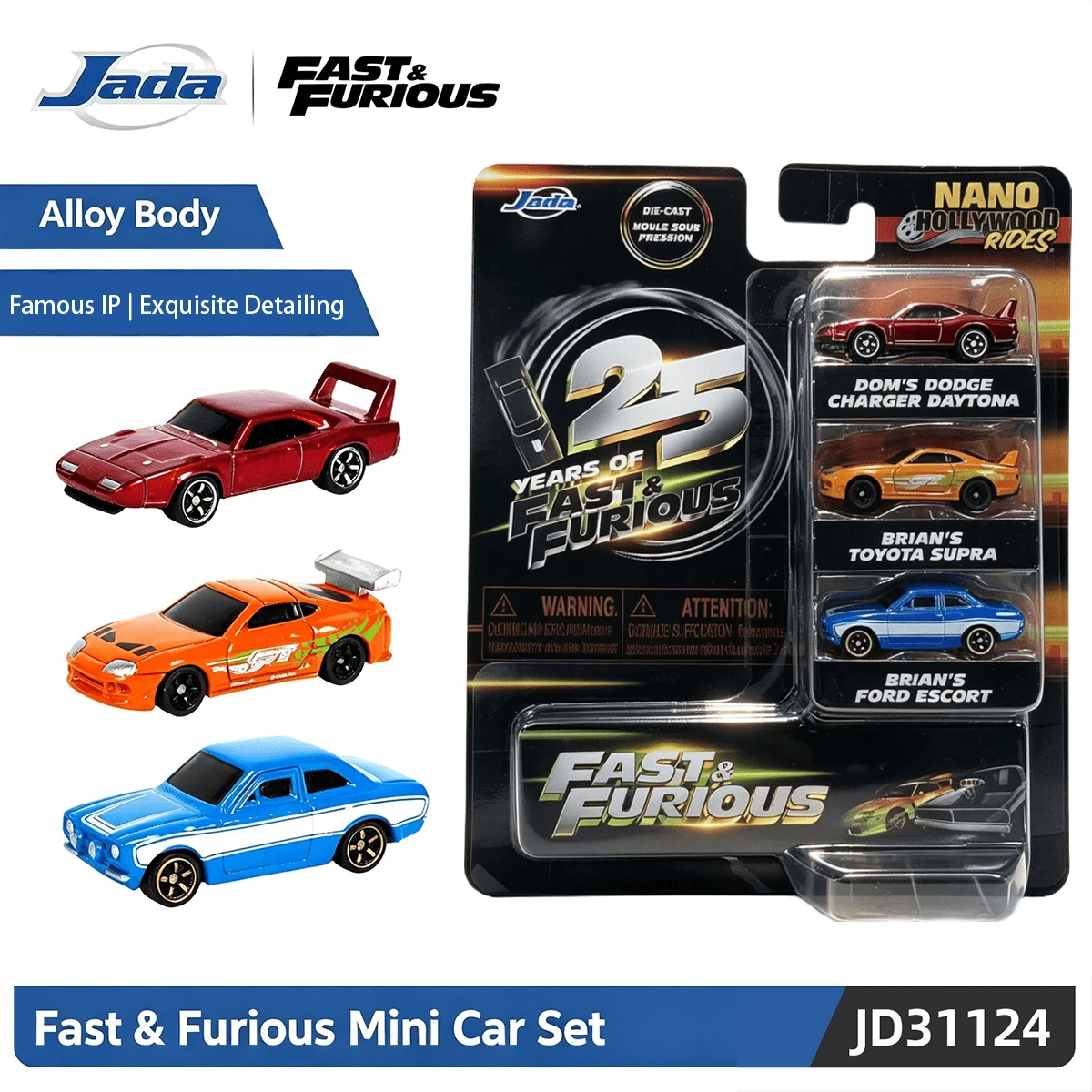 Simba Mini Diecast Car Model Set, 3 Packs Alloy Vehicle Collection, Toyota & Ford Racing Cars, Desktop Display Collectible Gift For Car Enthusiasts - Multicolor - View 1