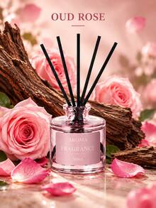 Flameless Diffuser Set, Essential Oil Evaporative Diffuser, Nordic Style Flameless Reed Diffuser Set, Long-Lasting Scent Essential Oil Diffuser, Home Fragrance Air Freshener And Deodorizer, Suitable For Bedroom, Bathroom, Living Room, Office And Hotel, Thanksgiving, Halloween, Christmas Gifts - Multiple a - View 15