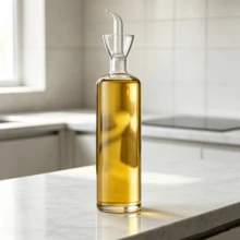 500 ML Kitchen Glass Oil Dosing Bottle, Drip‑Proof & Leak‑Proof Olive Oil Dispenser With Pour Spout, Practical Easy‑To‑Wash Oil Container For Home Use - View 1