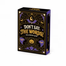 Don't Say The Words Halloween Themed Card Game, Exciting Word Guessing Game Deck, Wonderful Gift For Christmas, Game Party, Campus Gathering, Interactive Social Entertainment For Friend Groups - Multicolor - View 10