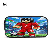 No. 7 Red Jersey Football Player 2D Print 3 Pieces Backpack Set, Large Capacity Backpack With Crossbody Bag And Pencil Case, Side Elastic Mesh Pocket Water Bottle Holder, Wide Breathable Adjustable Shoulder Straps, Retro Game Style Sports Theme Daily Commute Travel Casual Storage Bag - Printed Bag - View 13