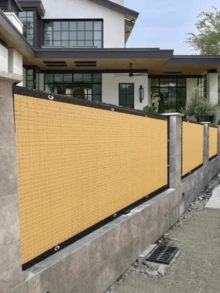 1件裝 UV防曬 HDPE遮陽帆布 圍欄遮蔽網 花園隱私屏風 涼亭遮陽布 戶外遮陽網 防風防鳥防蟲防雪防塵 適合夏季露營、戶外游泳池 - 彩色 - 查看 54