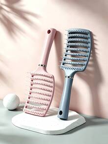 Lược chải tóc xoăn gợn sóng cỡ lớn cho nữ, bàn chải cong lớn, lược đệm khí massage tạo kiểu tóc bồng bềnh - Nhiều màu - Xem 1