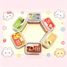 Simulation Ice Cream Box Cake Squishy Toy, Soft Squeeze Fidget Toy, Stress Relief Decompression Sensory Toy, Cute Food‑Shaped Toy For Entertainment & Collection - Multicolor - View 6