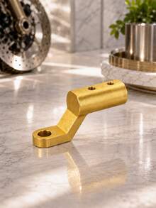 Motorcycle Rearview Mirror Extension Bracket, 1 Piece, Universal CNC Aluminum Alloy Rearview Mirror Mounting Extension Adapter, 6mm/8mm/10mm, Anodized Accessory Bracket, Suitable For Spotlights, GPS, Action Cameras, Scooters, ATVs, Electric Bicycles, And Motorcycle Accessories. - A - View 16