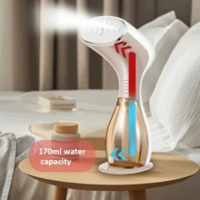 SOKANY 12010 1000W Handheld Garment Steamer | Rapid Heating, Strong Wrinkle Removal, Portable & Lightweight, For All Fabrics - Mustard Yellow - View 2