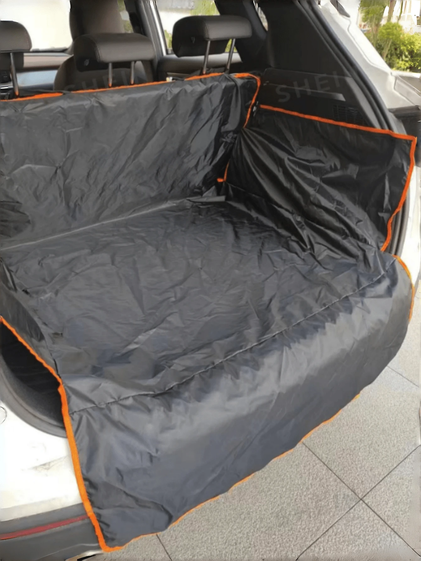 1PC Waterproof Car Trunk Protector Mat, Universal Pet Seat Cover, Durable Anti-Scratch Waterproof Pet Supplies, Suitable For Luxury Cars, Family Cars, SUVs, Pickups And Trucks