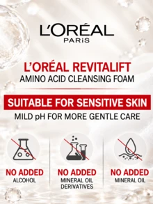 L’Oreal Paris L'Oreal Paris Age Perfect 滋養潔顏乳 旅行裝 30ml / 正裝 125ml，溫和深層清潔，不緊繃不乾燥，舒適清爽，適合所有膚質 - 歐萊雅專研滋潤氨基潔面乳 - 查看 9