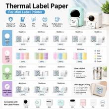 Thermal Self-Adhesive Label Paper For Halloween Packaging Seals, Smudge-Proof Stickers For Phomemo M110 M220 M200, E210 P50 PT-260 Printers, Treat Bags, Barcodes, Logos, Small Business & Home Tagging, Refill Tape Only - View 3