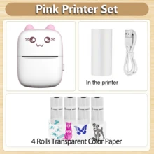 Mini Sticker Printer, Portable Pocket Thermal Printer With Paper Roll For Halloween Party Decor, Halloween Gifts, Study Notes, Photo Printing, Memos, Diaries, Travel Lists, Wireless Inkless Compatible With Android & IOS - Multicolor - View 33