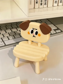 Funny Face Animal Chair Phone Stand, Cartoon Adjustable Desktop Stand, Foldable Portable Pocket Sized Phone Stand, Suitable For All Smartphones And Tablets, Essential For Office And Home Daily Use, Portable Travel Desktop Phone Stand Accessories - A - View 16