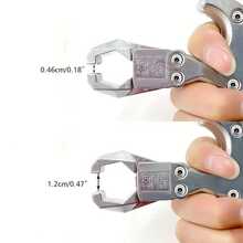 1pc Steel Ball & Speargun Slingshot Shooter, Speargun Ring, Speargun Finger Guard Launcher - Multicolor - View 3