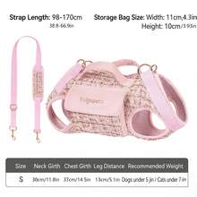 Fashionable Dog & Cat Pet Carrier Bag, Multifunctional Lightweight Horizontal Travel Bag, Crossbody One Shoulder Handheld Dog Walking Bag, Includes Leash, Suitable For Outdoor Use - Multicolor - View 14