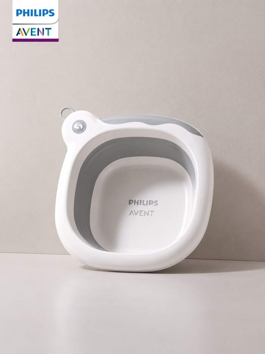 Philips Avent Collapsible Wash Basin, Baby & Children Small Foldable Wash Basin, Lightweight Portable Washing Basin Suitable For Travel, Camping, Dishwashing, Laundry - Multicolor - View 1