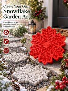 1pc Sunflower Stepping Stone Mold, Reusable Concrete Gypsum Mold, Suitable For Garden Patio Terrace Path, Outdoor DIY Handmade Tool, Creative Home Decor Gift, Flower Shaped Path Paving Mold, Garden Landscape Paving Stone Mold, Suitable For Lawn Backyard Porch, DIY Garden Art - Stepping Stone Mold - View 9