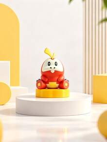 MINISO Mô hình trang trí nhân vật Pokémon dễ thương kèm đế, ngẫu nhiên 1 mẫu, dùng trưng bày bàn làm việc kệ sách, quà tặng sinh nhật Giáng Sinh - Ngẫu nhiên một cái - Xem 6