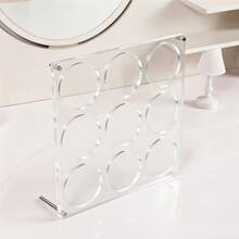 Anime Character Badge Acrylic Display Stand, Suitable For 58mm Badges, Multiple Styles To Choose From, Highly Transparent, Dustproof And Thickened, Can Be Used For Anime Merchandise And Series Badge Display Bricks - Black and White - View 6