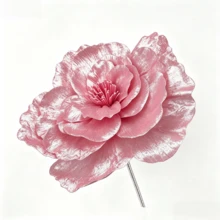 Large Velvet Peony Flower, Artificial Burgundy Rose, Wedding Decor, Photography Studio, Valentine's Day, Birthday, Graduation Ceremony Gift - Multicolor - View 43