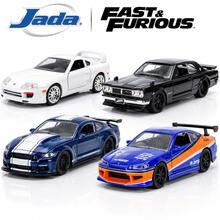 Simba Koleksi Mobil Model Die-Cast JadaToys Skala 1:32 Edisi Ulang Tahun ke-25 F&F,  Supra,  Skyline, Ford Mustang & Silvia, Koleksi Pajangan Meja - 1:32 - View 1