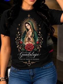 Women T-Shirts - Black - View 1