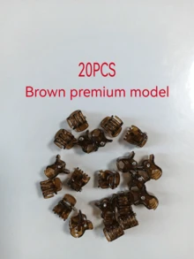 2/20/50pcs Mixed Color Mini Hair Clips, Perfect For Women's Styling And Hair Decoration, Strong Grip, Multi-Functional Design, Can Be Used To Fix Bangs. (Random Color) (Random Color... This Hair Accessory Is Suitable For Daily Wear) - A - View 20