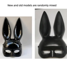 1pc Halloween Masquerade Rabbit Ear Mask, Sexy Nightclub Bar KTV Prop Bunny Girl Mask - Mask - View 12