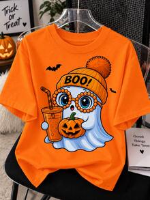 Women T-Shirts - Orange - View 3