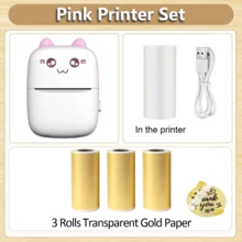 Mini Sticker Printer, Portable Pocket Thermal Printer With Paper Roll For Halloween Party Decor, Halloween Gifts, Study Notes, Photo Printing, Memos, Diaries, Travel Lists, Wireless Inkless Compatible With Android & IOS - Multicolor - View 29