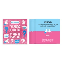 Spanish Truth Or Dare For Couples Card Game, Verdad O Reto Para Parejas Romantic Interactive Game, Perfect Gift For Christmas, Game Party, Exciting Entertainment For Adult Partners & Social Hangouts - Multicolor - View 5