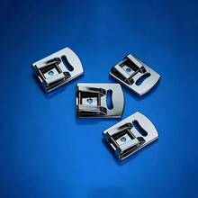 1pc/2pcs/3pcs/4pcs Silver Hemming Presser Foot For Sewing Machine, Janome Sewing Machine Accessories - A - View 12