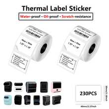 Thermal Self-Adhesive Label Paper For Halloween Packaging Seals, Smudge-Proof Stickers For Phomemo M110 M220 M200, E210 P50 PT-260 Printers, Treat Bags, Barcodes, Logos, Small Business & Home Tagging, Refill Tape Only - View 19