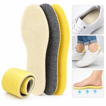 1 Pair Winter Insoles, Thick Warm Soft Insoles, Breathable EVA Cushioning Insoles, Unisex, Trimmable For Boots And Sneakers - Multicolor - View 2