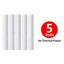 A4 Thermal Printer Paper, 210x297mm Paper For Halloween Event Schedules, Party Planning, Mobile Office, Field Reports, Business Invoices, Compatible With Portable A4 Wireless Printers, Refill Paper Only - View 22