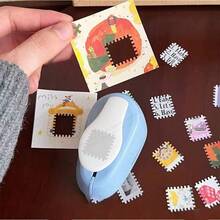1pc Stamp Embosser, Stamp Puncher, Creative Handmade Embosser, Scrapbook Material Collection Tool - A - View 2