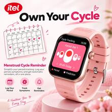 Smartwatch With 2 Straps, 2.04" HD Display, Bluetooth Calling, AI-Customized Watch Faces, Heart Rate & Sleep Monitoring, Menstrual Cycle Reminders, Multi-Sport Modes, 5–10 Days Battery Life, IP68 Waterproof - View 12