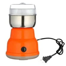 迷你電動研磨機，廚房使用，300ml容量，超細食物研磨機，適用於研磨咖啡、調味料、胡椒、穀物。僅適用於研磨乾燥且柔軟的食材（請勿接觸水）。研磨工具。 - 美規A型插(110-127V) - 查看 13