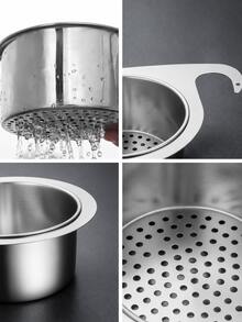 2pcs Swan Shaped Sink Strainer Basket, Stainless Steel Sink Filter Strainer - View 9