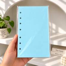 A6 Loose Leaf Notebook Papers, 40 Sheets Colourful Notebook Refill Papers, 6 Holes DIY Index Diary - Multicolor - View 4